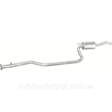 Резонатор Mazda 121 1.25 / 1.3 1996 - 2002 рр Полмостров