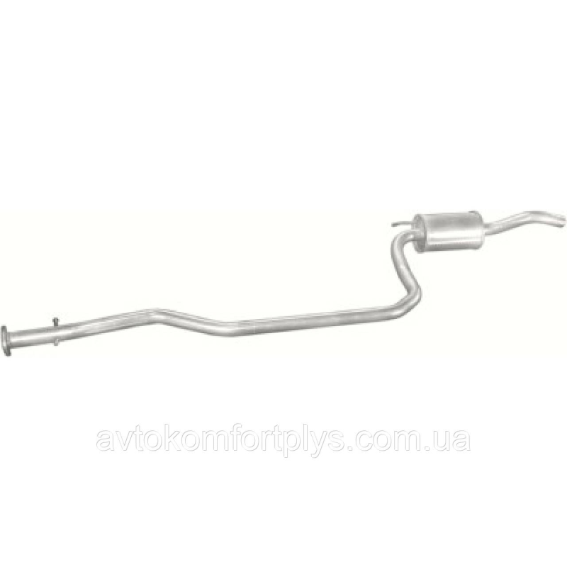 Резонатор Mazda 121 1.25 / 1.3 1996 - 2002 рр Полмостров