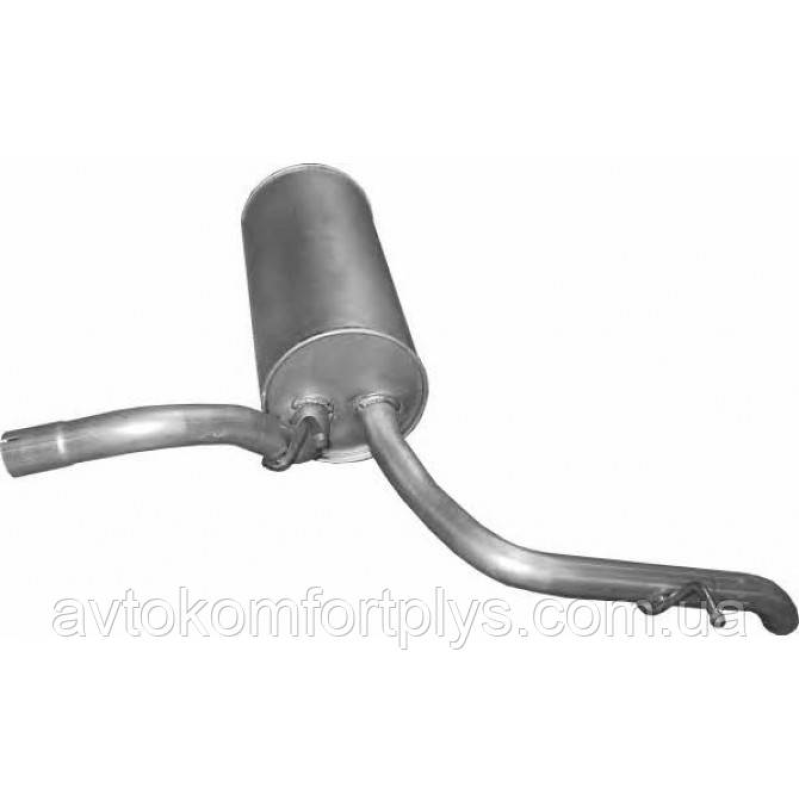 Глушник Audi A2 1.4 16V 2000 - 2005 рр Полмостров