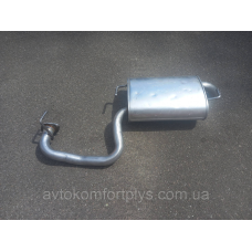 Глушник Toyota Avensis 1.8i 16V 2003 - 2009 рр Полмостров