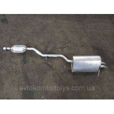 Глушник і резонатор Mercedes C 230 кузов 203 1.8 2004 - 2007 рр