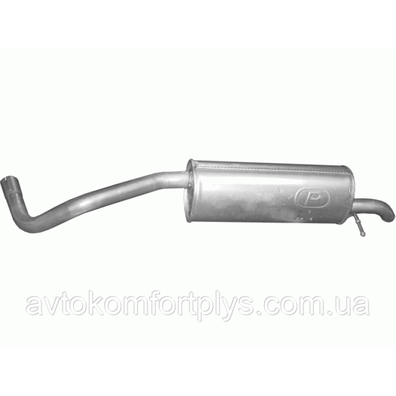 Глушник Seat Ibiza 1.9 TDi турбодизель 2008 - 2015 рр