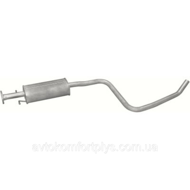 Резонатор Daewoo Nubira 1.6i 16V 1999 - 2001 рр Полмостров