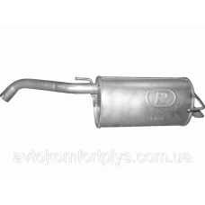Глушник Nissan Note 1.4 2006 - 2009 рр. Полмостров