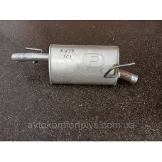 Глушник Opel Meriva A 1.4i 16V 2004 - 2010 рр. Полмостров