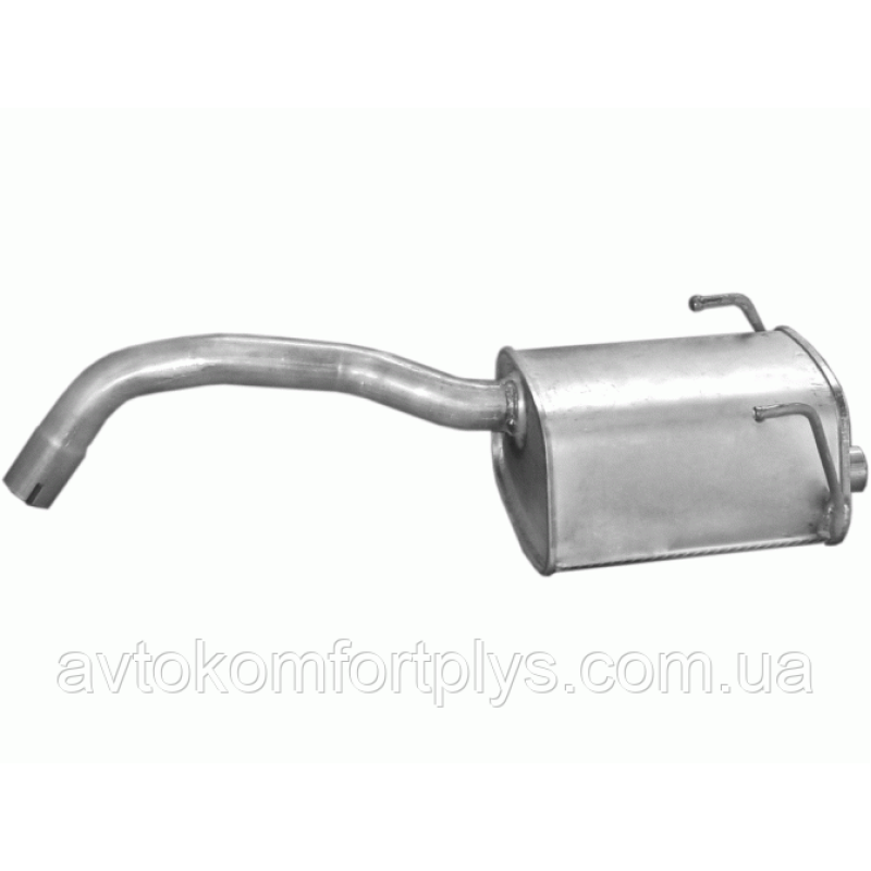 Глушник Fiat 500 1.4 16V 2007 - 2010 рр Полмостров