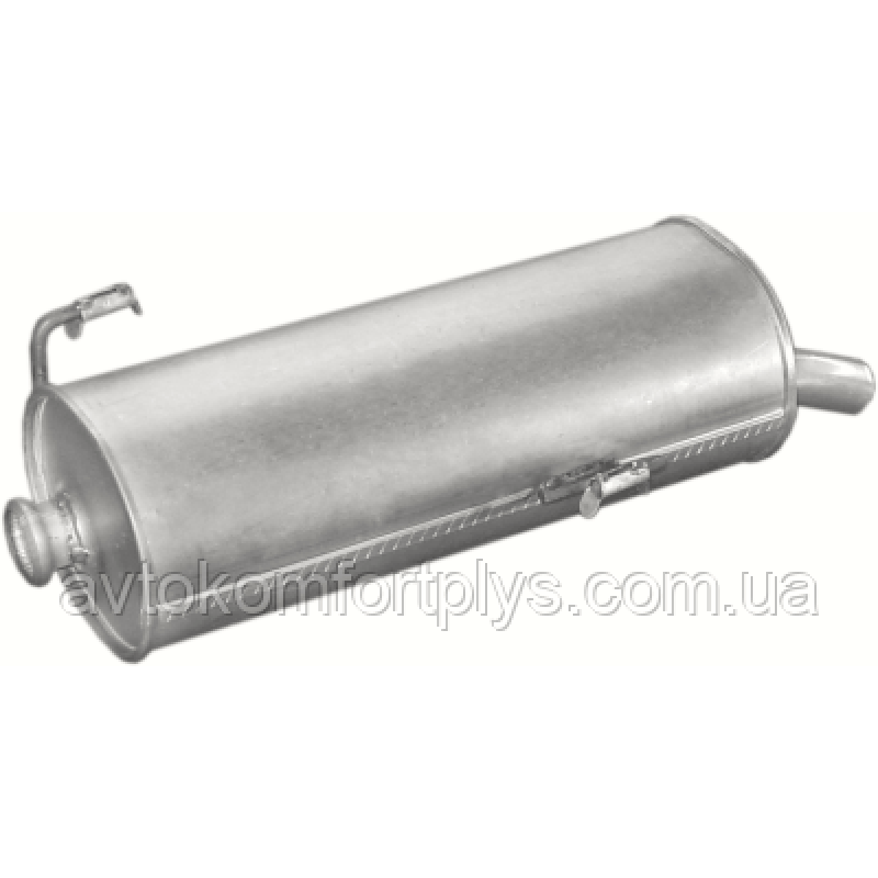 Глушник Peugeot 206 хетчбек 1.4 HDi турбодизель 2001 - 2004 рр