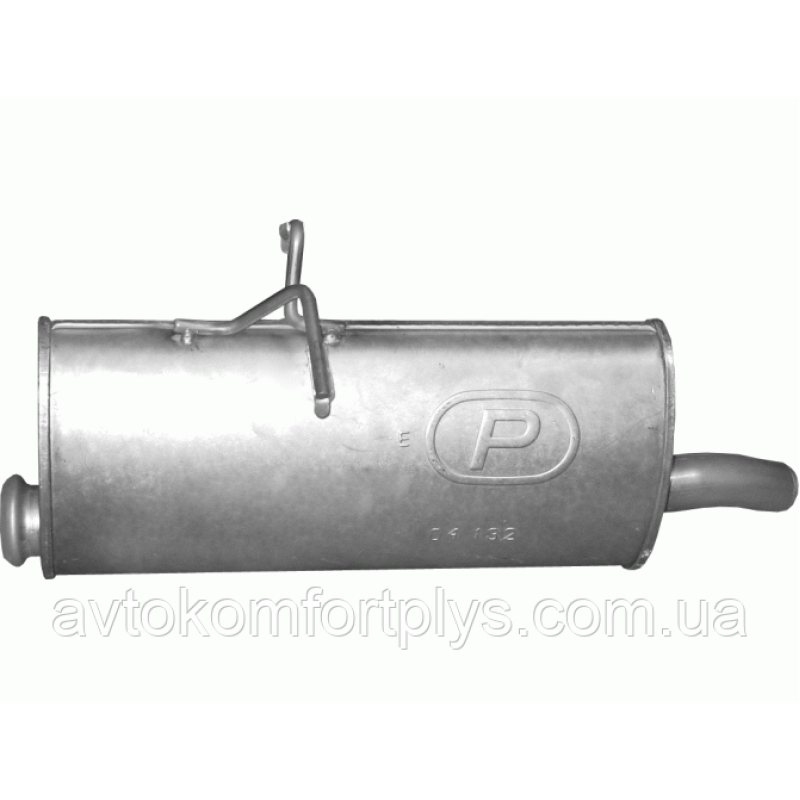 Глушник Citroen Berlingo 1.6 HDI турбодизель 2005 - 2008 рр
