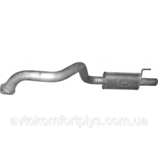 Вихлопна труба з резонатором Toyota Land Cruiser Prado 90 3.4 V6 1996 - 2002 рр