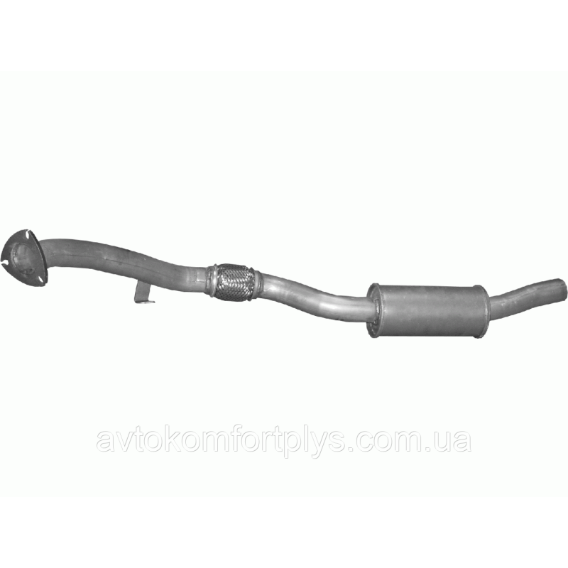Приймальна труба з гофрою і резонатором Audi A4 1.6 ANA / ALZ 1994 - 2001 рр