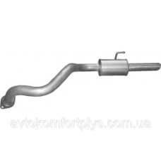 Вихлопна труба з резонатором Toyota Land Cruiser Prado 120 4.0 V6 2002 - 2009 рр