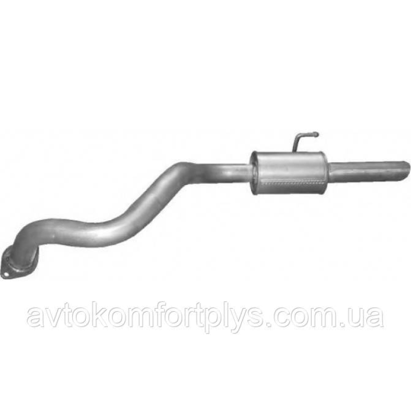 Вихлопна труба з резонатором Toyota Land Cruiser Prado 120 4.0 V6 2002 - 2009 рр