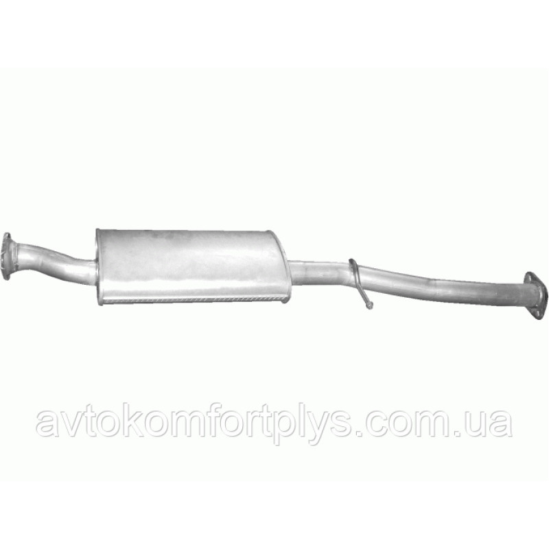 Резонатор Subaru Impreza 2.0i 2005 - 2007 рр Полмостров