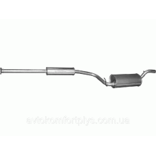 Глушник і резонатор Mazda 3 1.4i 16V 2003 - 2008 рр Полмостров