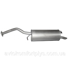 Глушник Toyota Prius 1.5 Hybrid 2003 - 2009 рр Полмостров