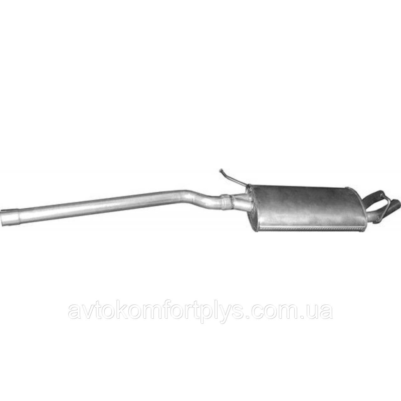 Резонатор Audi A4 1.8 турбо 2000 - 2008 рр Полмостров