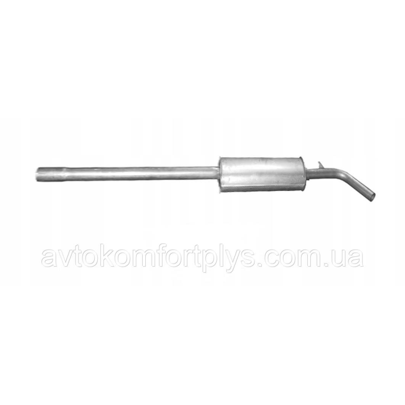 Резонатор Рено Сценік 1.4i 16V 2002 - 2009 рр Полмостров