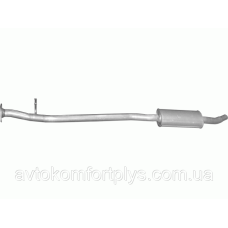 Резонатор Nissan Qashqai 1.6i 16V 2006 - 2013 рр Полмостров