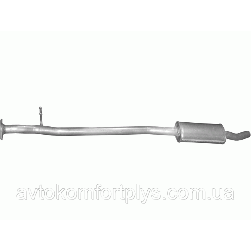 Резонатор Ніссан Кашкай 2.0i 16V 2006 - 2013 рр Полмостров