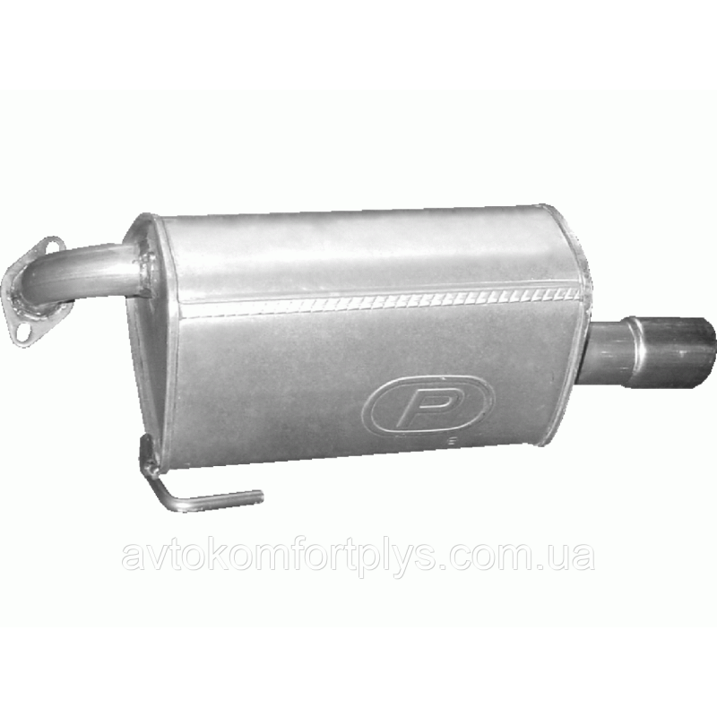 Глушник Субару Легасі 2.0 2003 - 2009 рр Полмостров