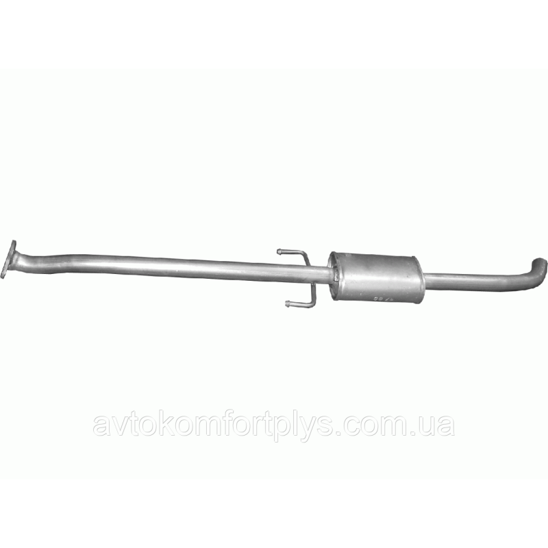 Резонатор Кіа Сід 1.6i 16V 2006 - 2009 рр Полмостров