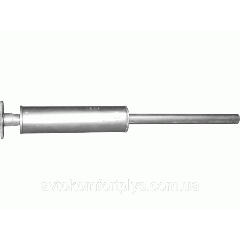 Резонатор Volvo C30 1.6i 2006 - 2012 рр