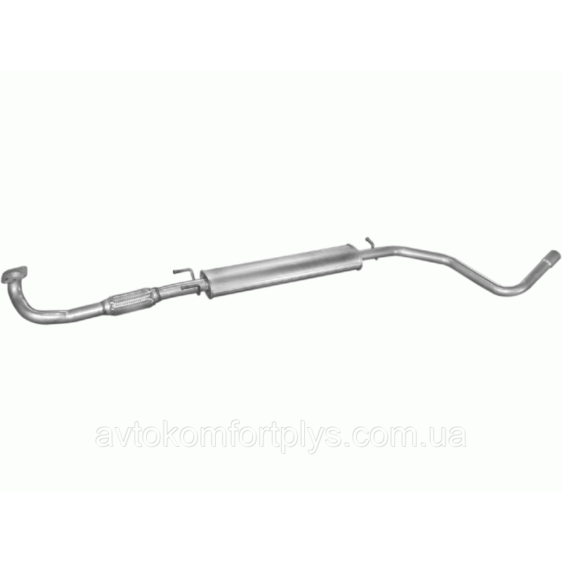 Резонатор з гофрою Fiat Stilo хетчбек / універсал 1.6i 16V 2001 - 2006 рр