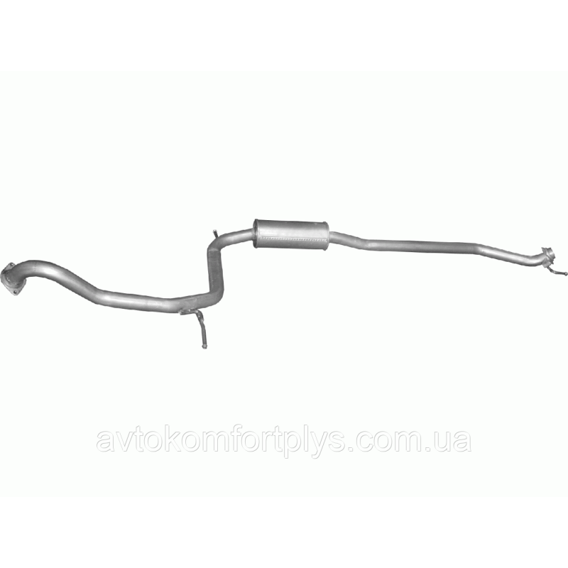 Резонатор Honda Civic 1.8i 16V 2005 - 2011 рр Полмостров