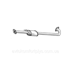 Резонатор Hyundai Elantra 1.6i 2006 - 2011 рр Bosal