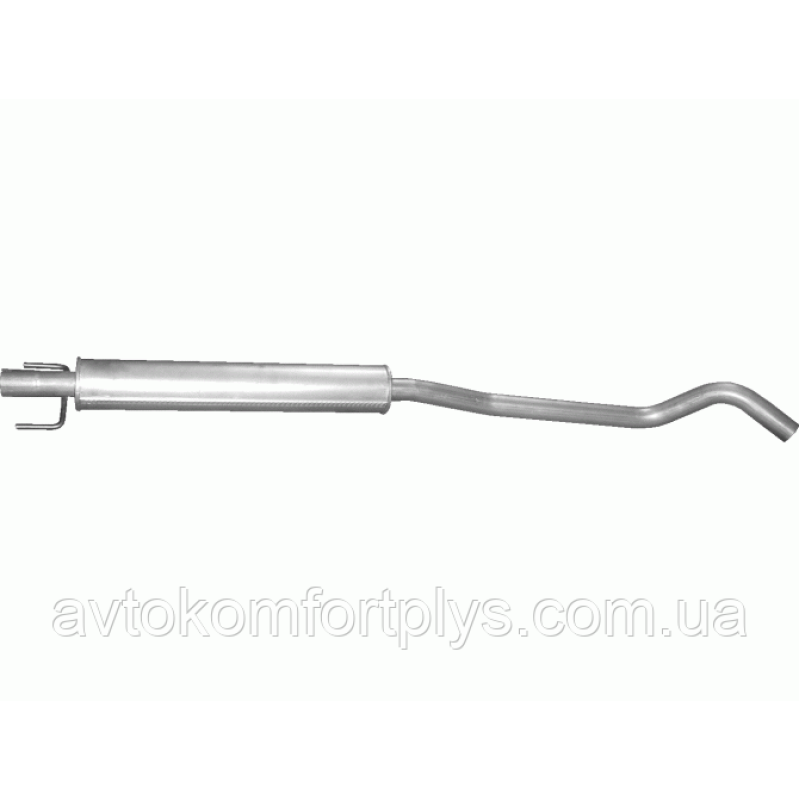 Резонатор Opel Corsa C 1.7 CDTi турбодизель 2003 - 2006 рр