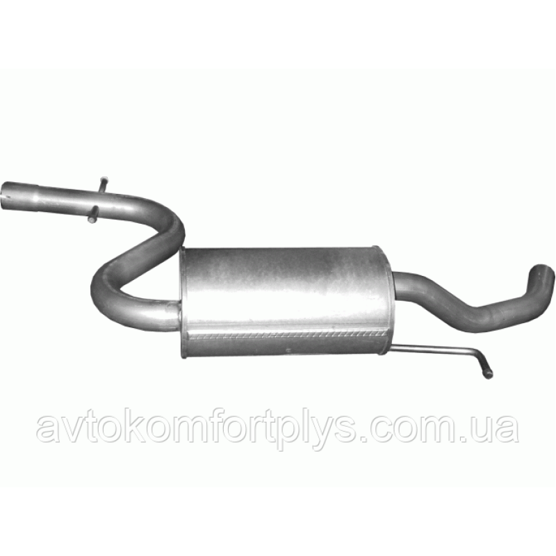 Резонатор Volkswagen Touran 1.6 FSi 2003 - 2007 рр