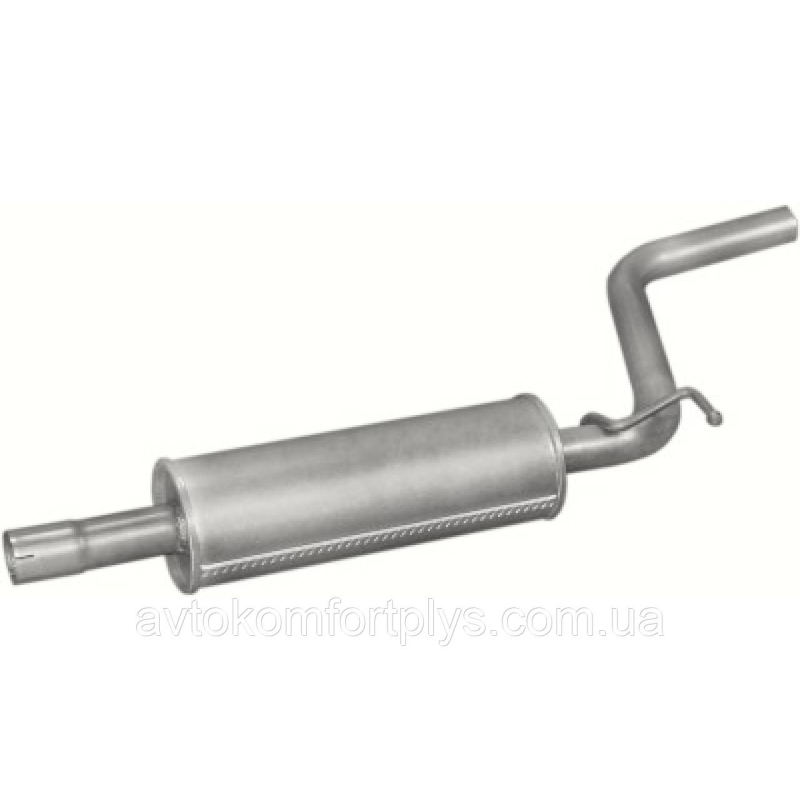 Резонатор Фольксваген Кадді 3 2.0 SDI дизель 2004 - 2010 рр / звичайна сталь