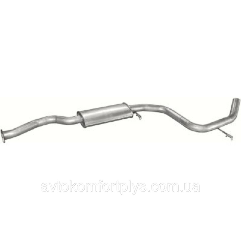 Резонатор (вихлопна система) FORD ESCORT 1.8 TD (1753см3) інтеркулер (93-01рр) хетчбек/седан/універсал