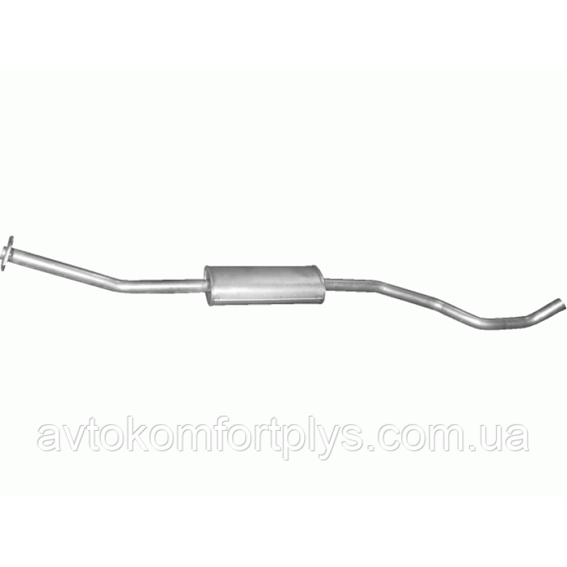 Резонатор Nissan Micra 1.2 / 1.4 2005 - 2010 рр Полмостров