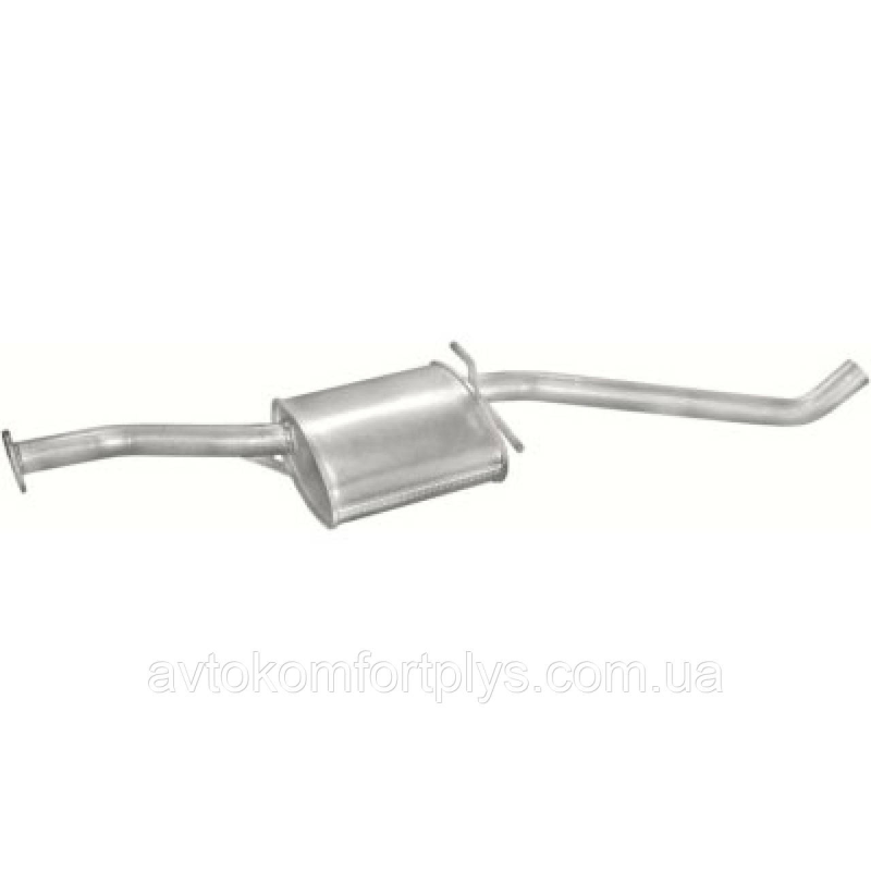 Резонатор Опель Омега 1.8 / 2.0 / 2.4 1986 - 1994 рр / звичайна сталь