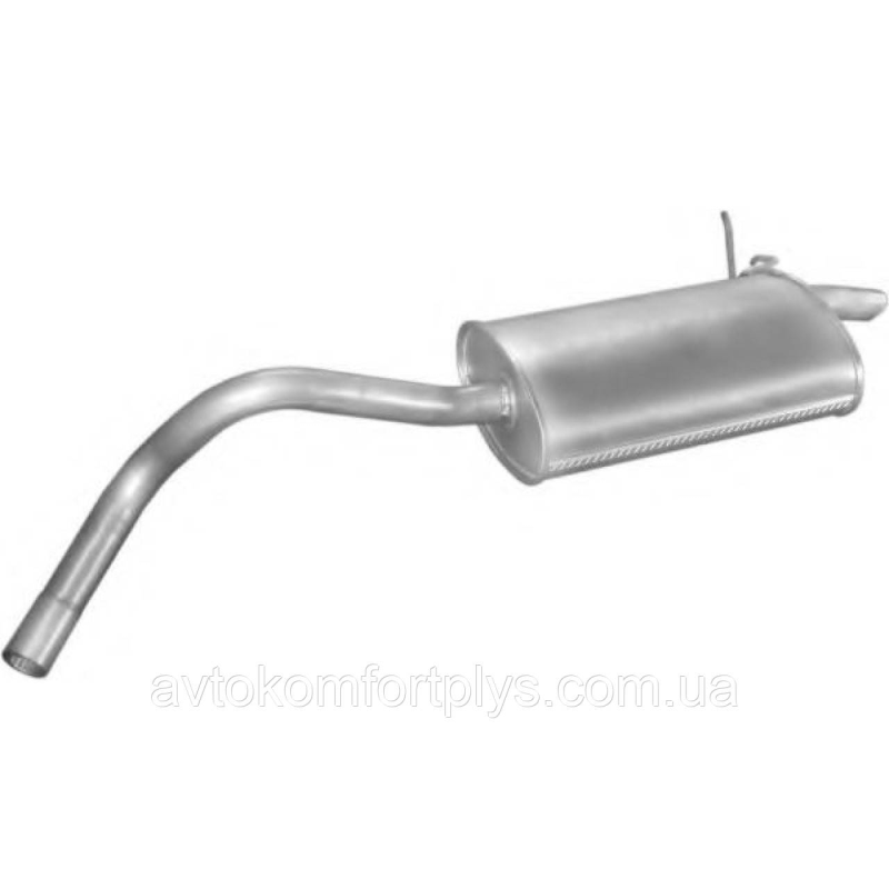 Глушник Рено Кенго 1.4/1.6 / 1.9 дизель 1997 - 2008 рр / звичайна сталь